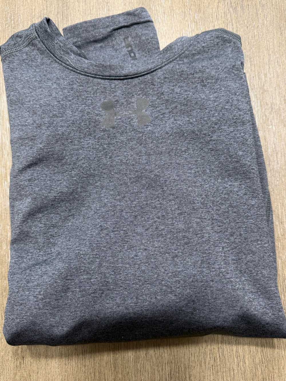 Under Armour Dark Gray Heather Athletic Tee